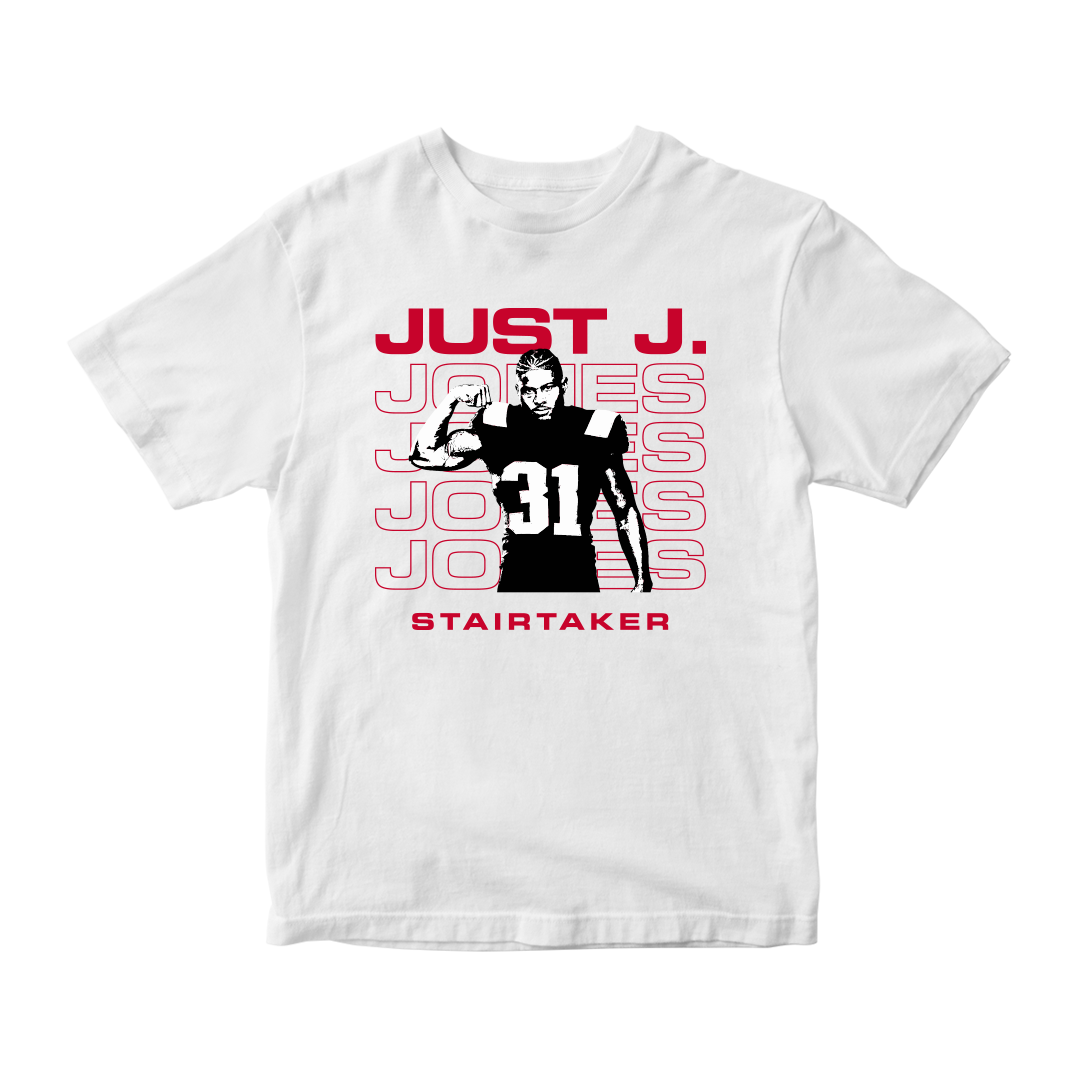 Just J Stairtaker Kid White Shirt