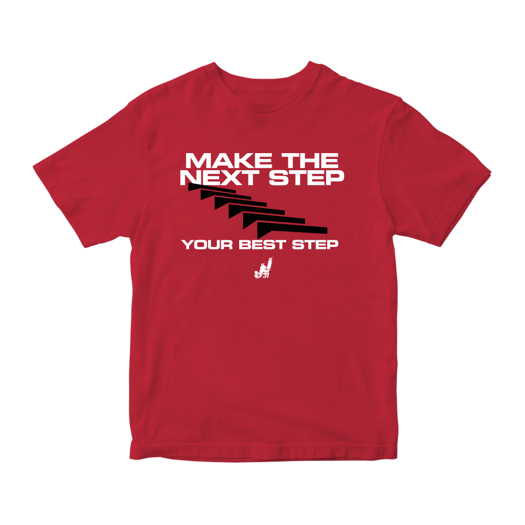 Make The Next Step Kid Red Shirt