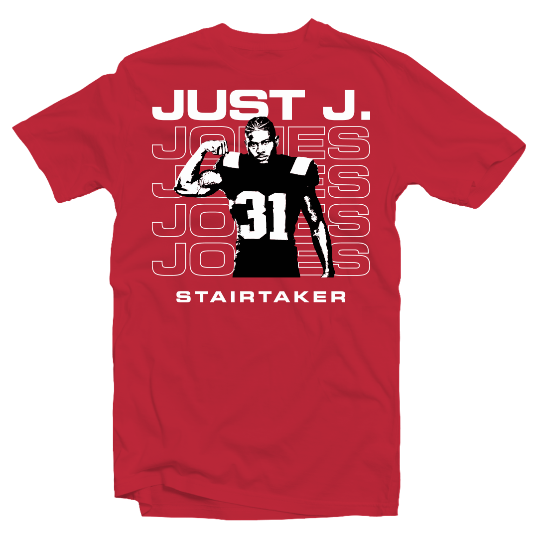 Just J Stairtaker Men Red Shirt