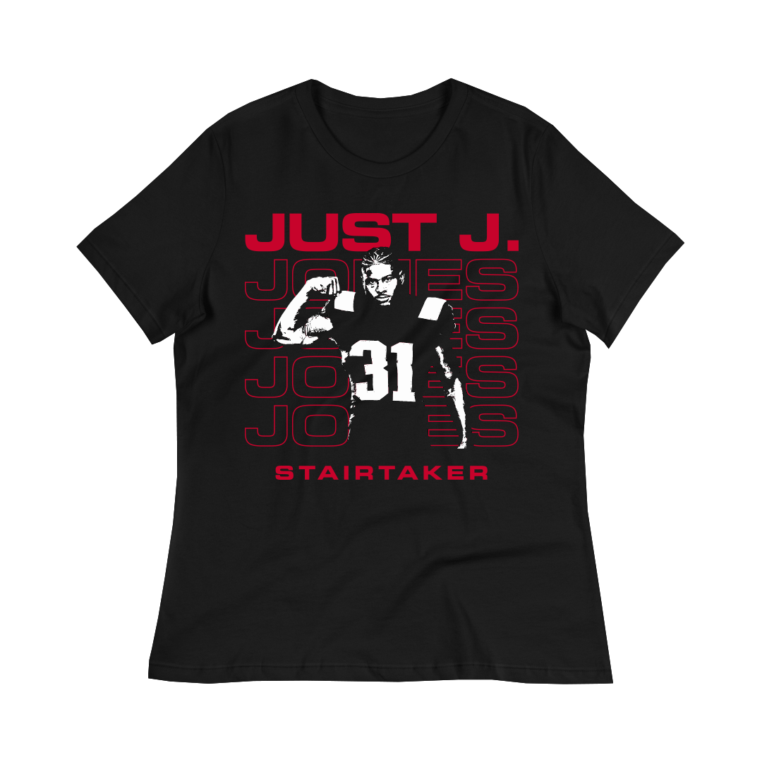 Just J Stairtaker Women Black Shirt